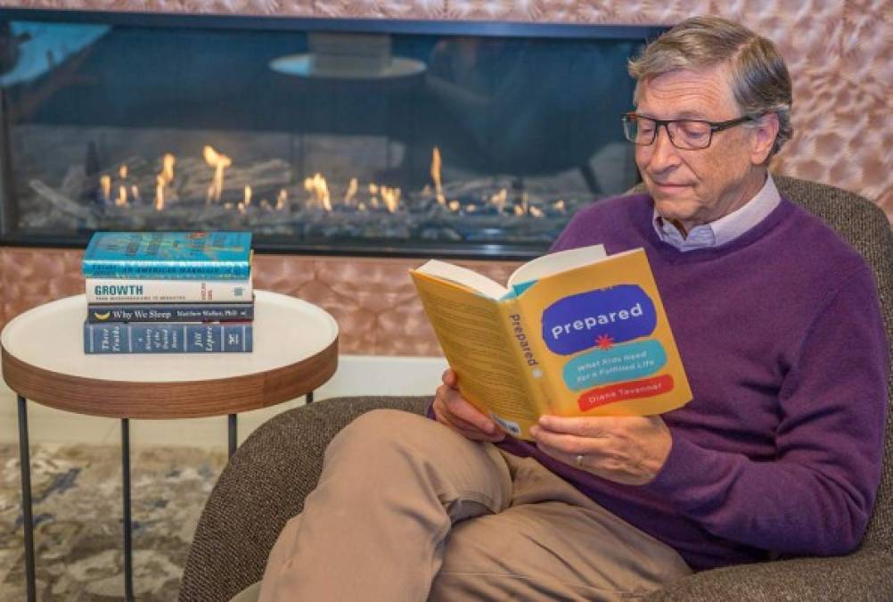 Estos son los 5 libros que Bill Gates recomienda