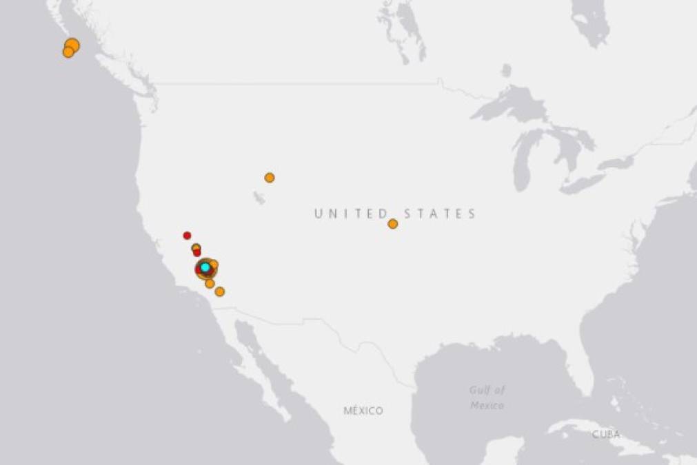 Sismo de magnitud 7,1 grados sacude al sur de California