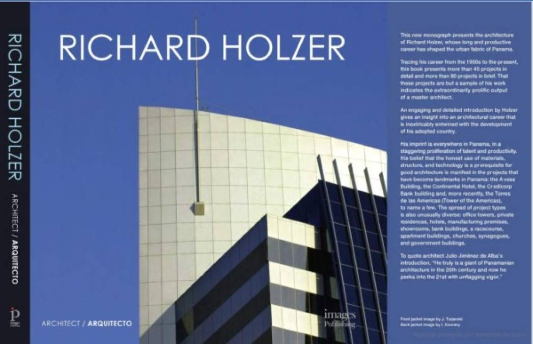 Fallece Richard Holzer, arquitecto panameño del período Moderno