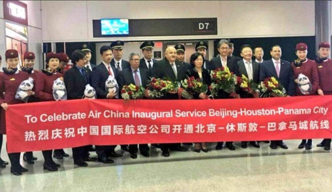 Air China aterriza en Panamá