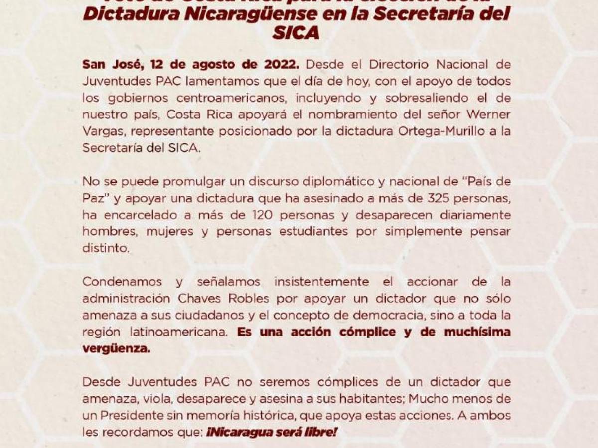 Polémica y silenciosa elección, así llegó Werner Vargas a la silla del SICA Polémica y silenciosa elección, así llegó Werner Vargas a la silla del SICA