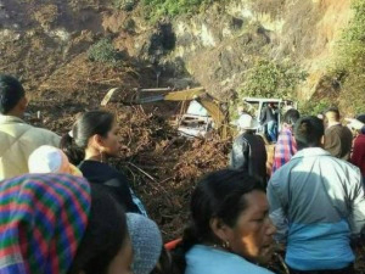 Guatemala: Once muertos por deslave en San Pedro Soloma