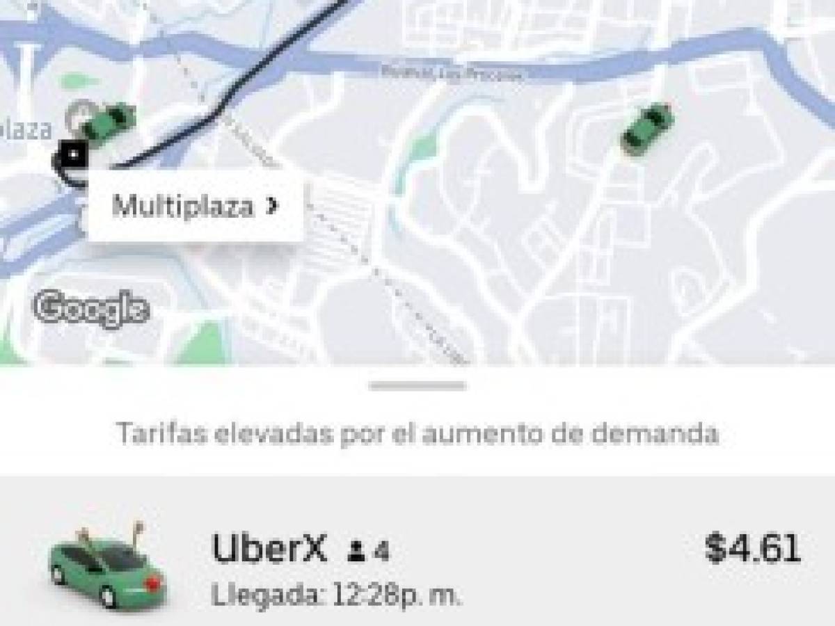 Uber lanza servicio de envíos en El Salvador