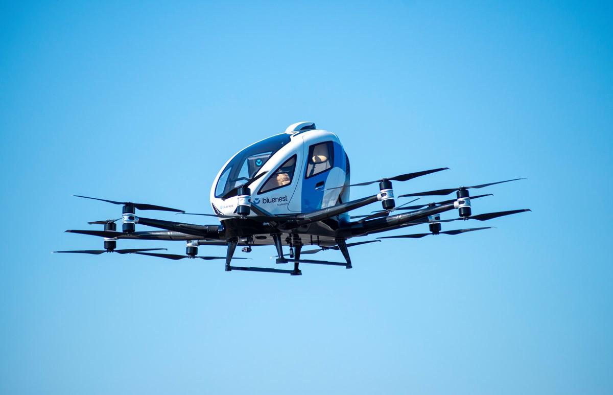 ¡Pura vida! Primer vuelo de un dron de pasajeros en América Latina