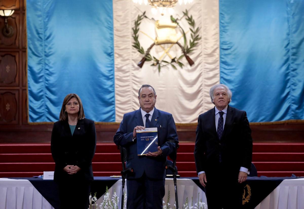 Guatemala: se entrega informe de transición presidencial