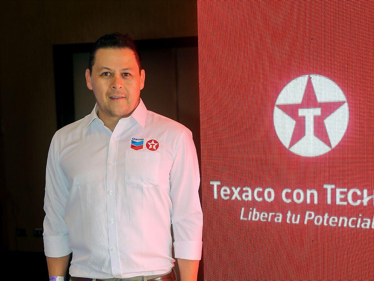 César Paz Morán, Gerente de Mercadeo Regional Combustibles Texaco. César Paz Morán, Gerente de Mercadeo Regional Combustibles Texaco.