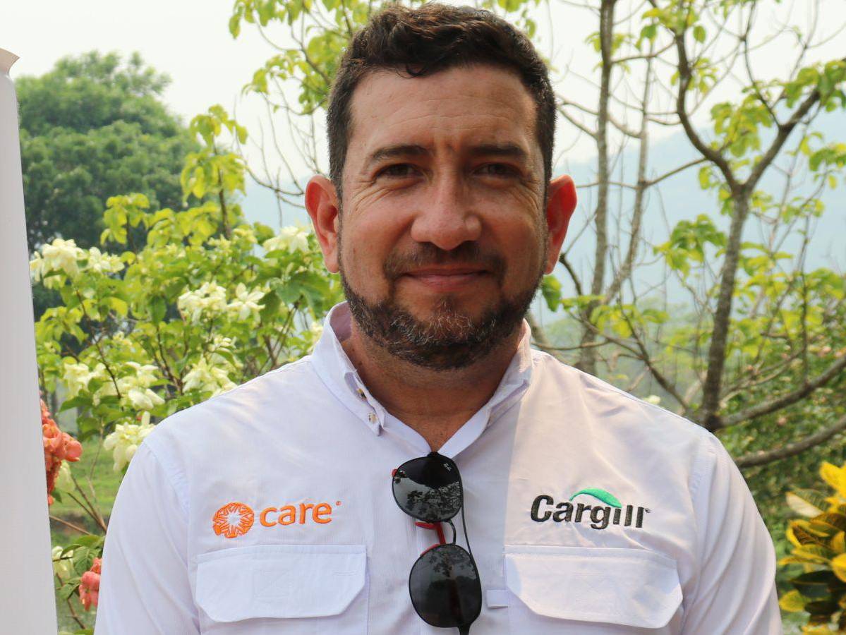 Edgar Medina, coordinador del proyecto Futuros Prósperos de CARE Edgar Medina, coordinador del proyecto Futuros Prósperos de CARE