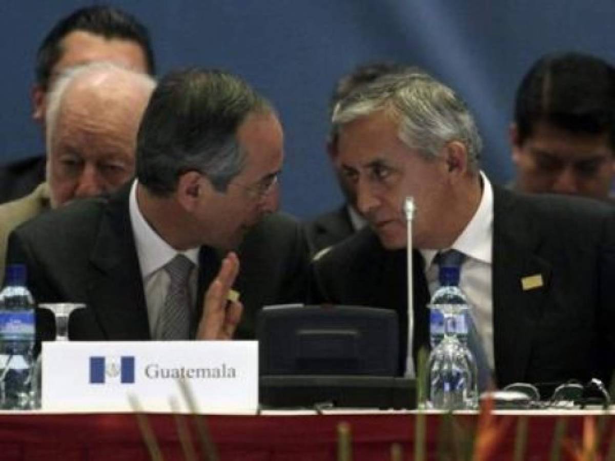 Guatemala: Colom responsabiliza a Pérez Molina por corrupción