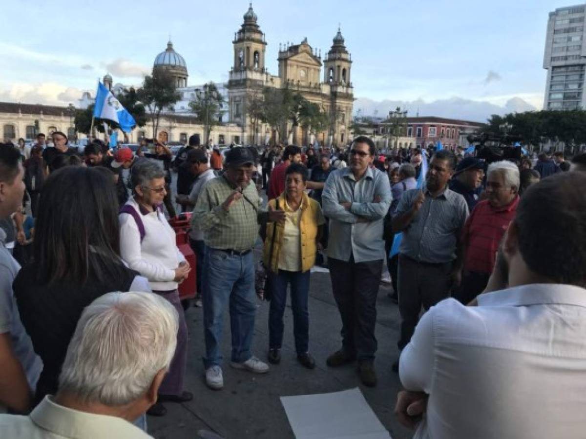 Activistas guatemaltecos crean frente contra corrupción e impunidad