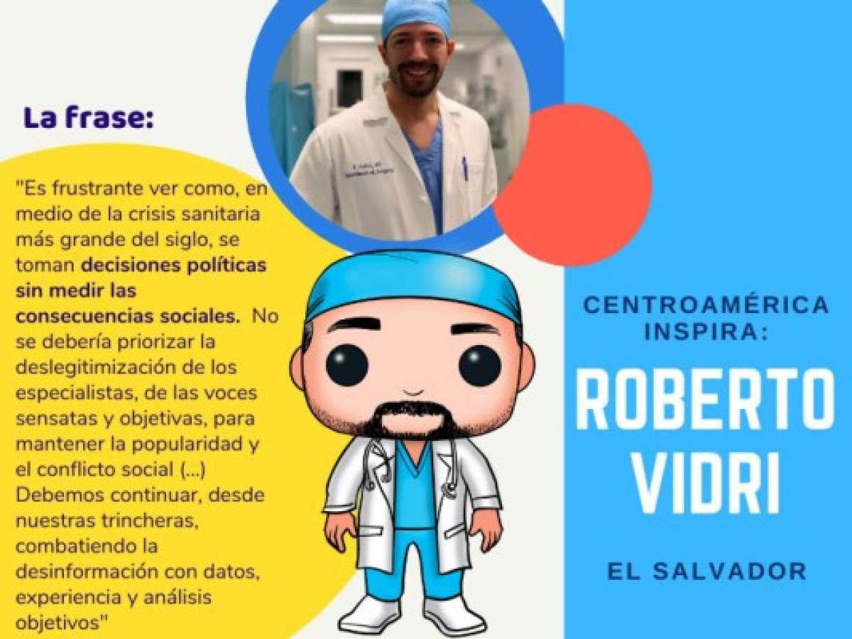 Roberto J. Vidrí, el médico salvadoreño con excelencia