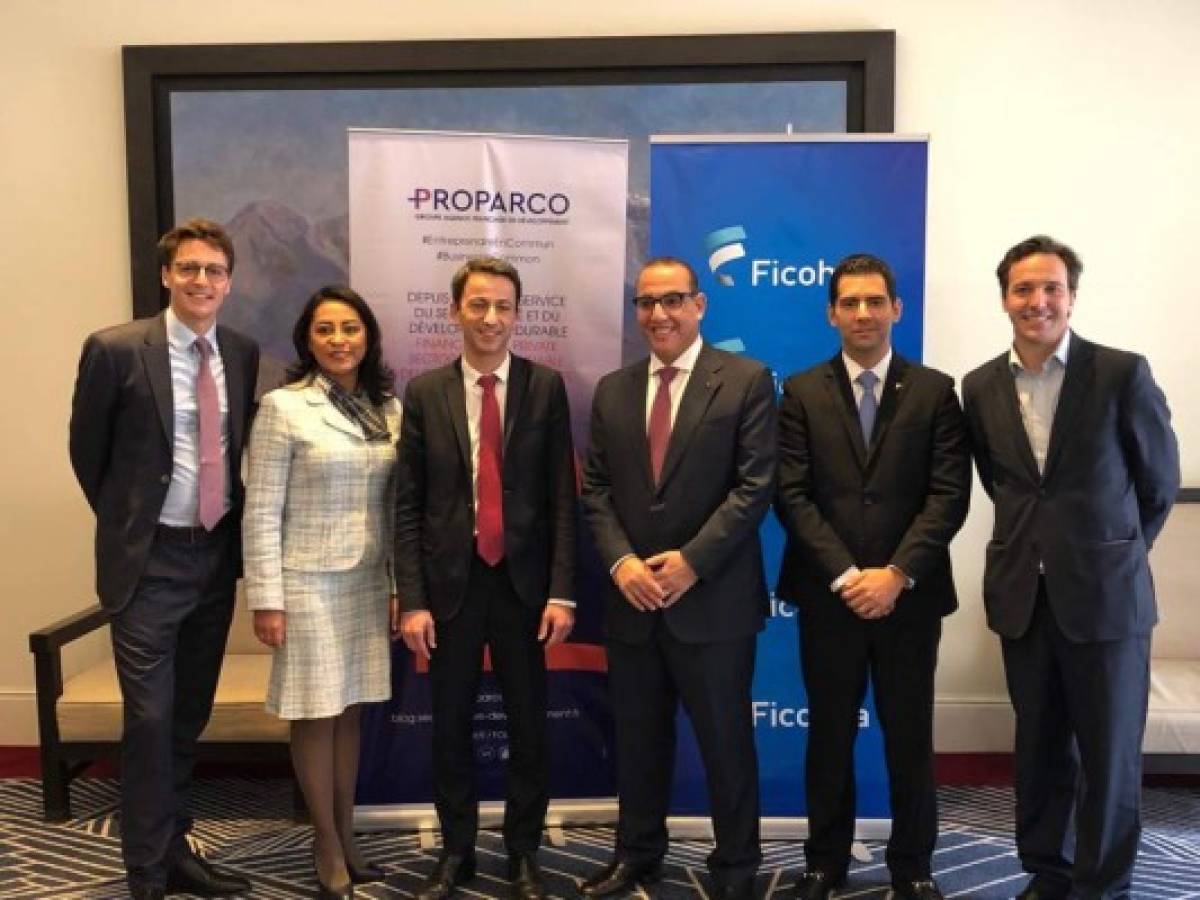 Ficohsa firma línea de crédito con PROPARCO por US$35 millones