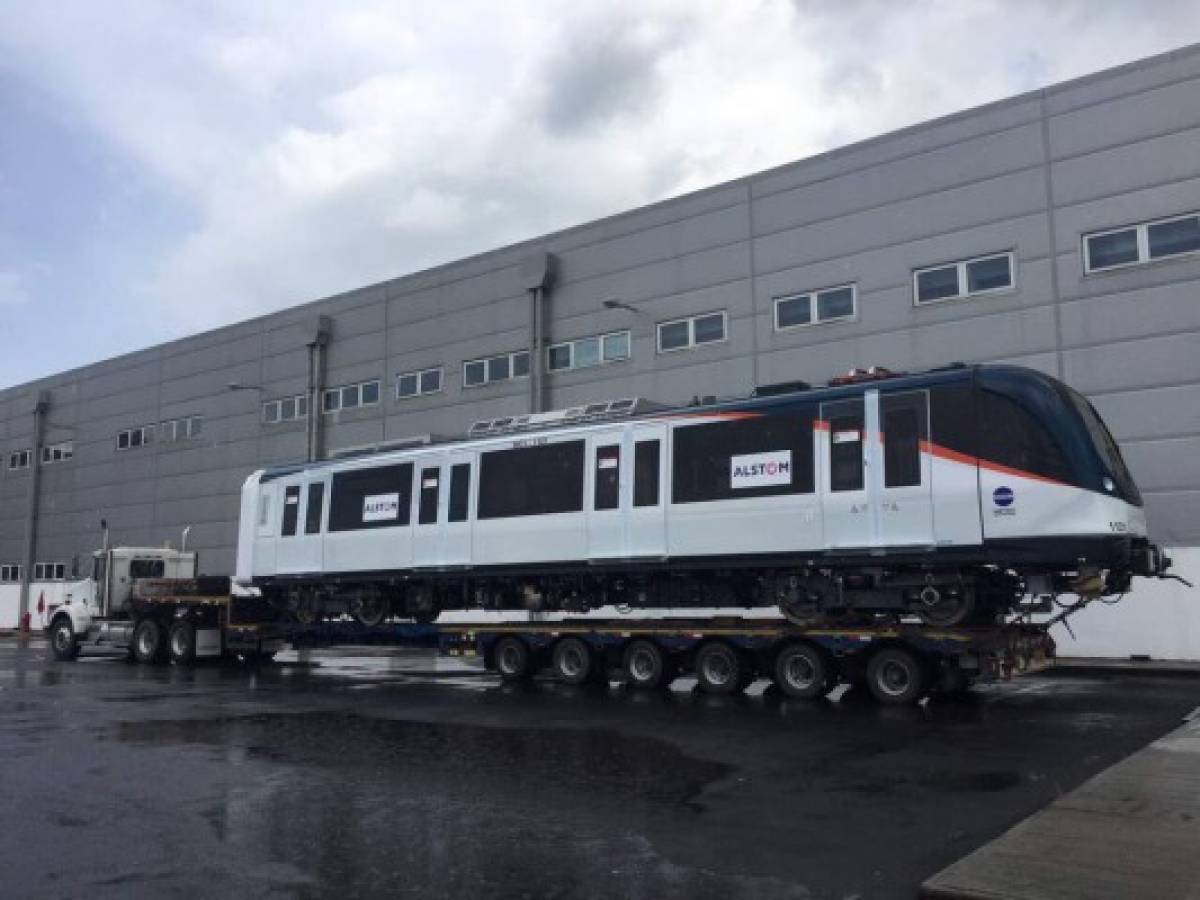 Panamá: Llega el nuevo tren del Metro