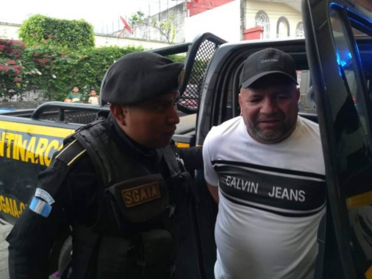 Guatemala captura a presunto narcotraficante requerido por EEUU