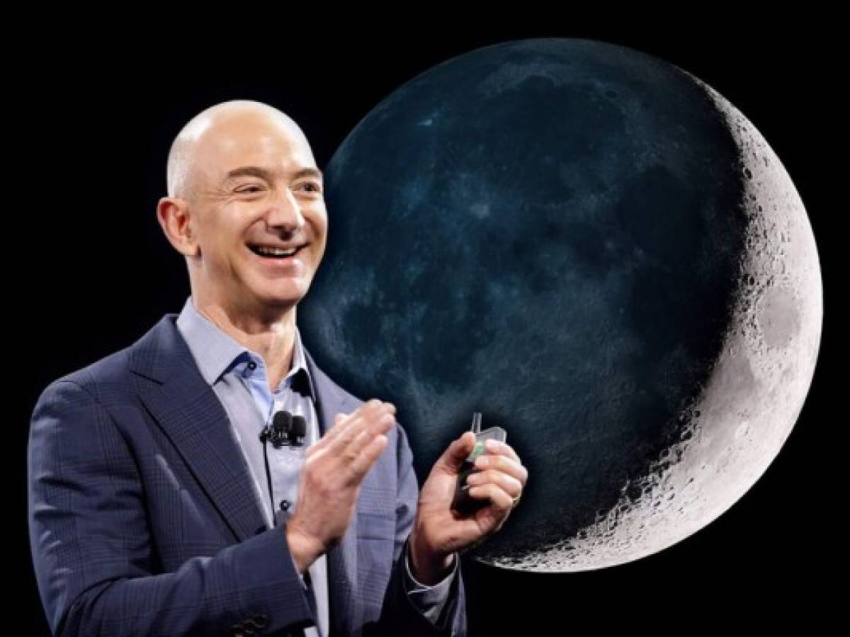 Jeff Bezos (Amazon): Objetivo, la Luna (literalmente)