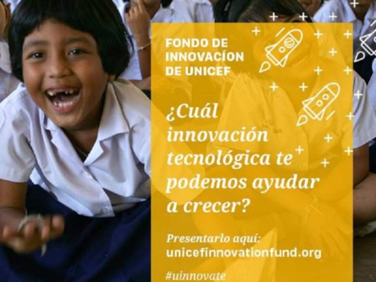Fondo de innovación de Unicef para TICs en favor de niños