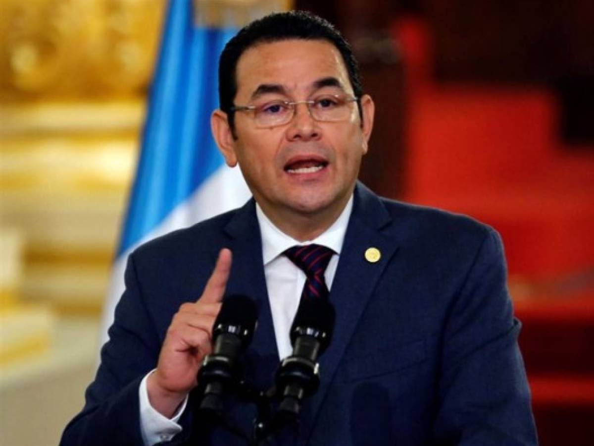 Presidente guatemalteco reafirma denuncia contra activista por insultos