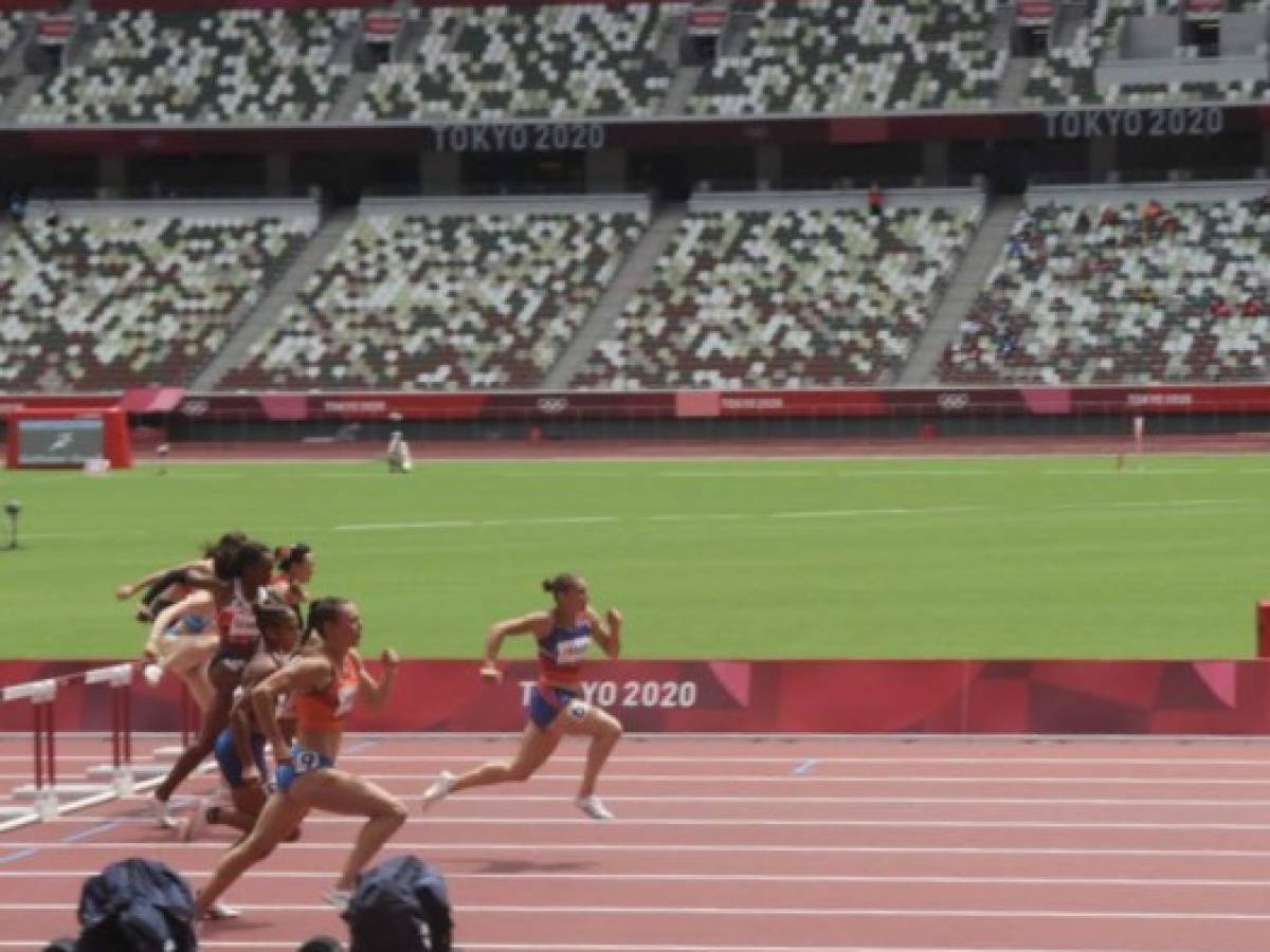 Tokio 2020: Andrea Vargas gana su heat y clasifica a las semifinales de los 100 metros vallas
