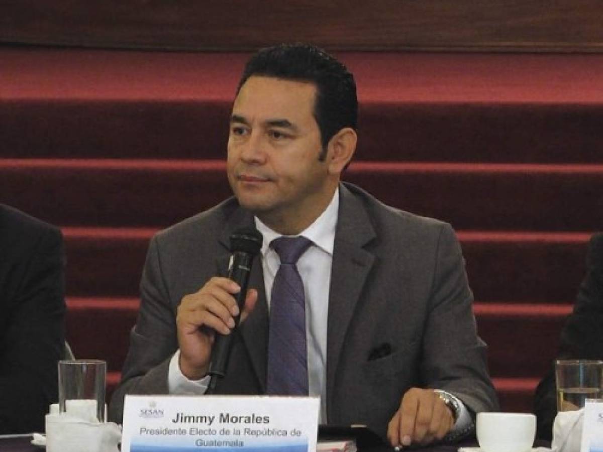 OPINIÓN: Jimmy Morales y el Comisionado 'non grato” (la comedia de un presidente acorralado, en tres actos)