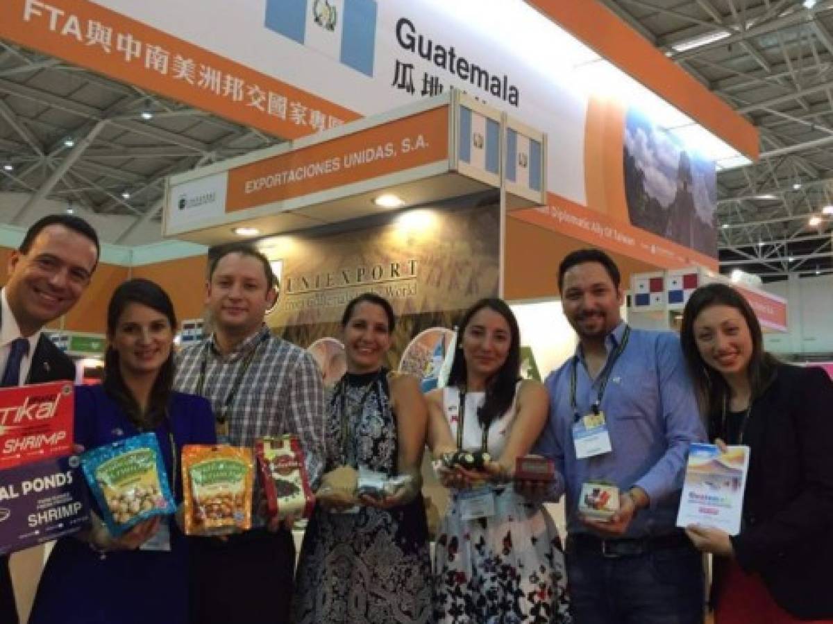 Guatemala incrementa en más de 100% exportaciones a Taiwán por TLC