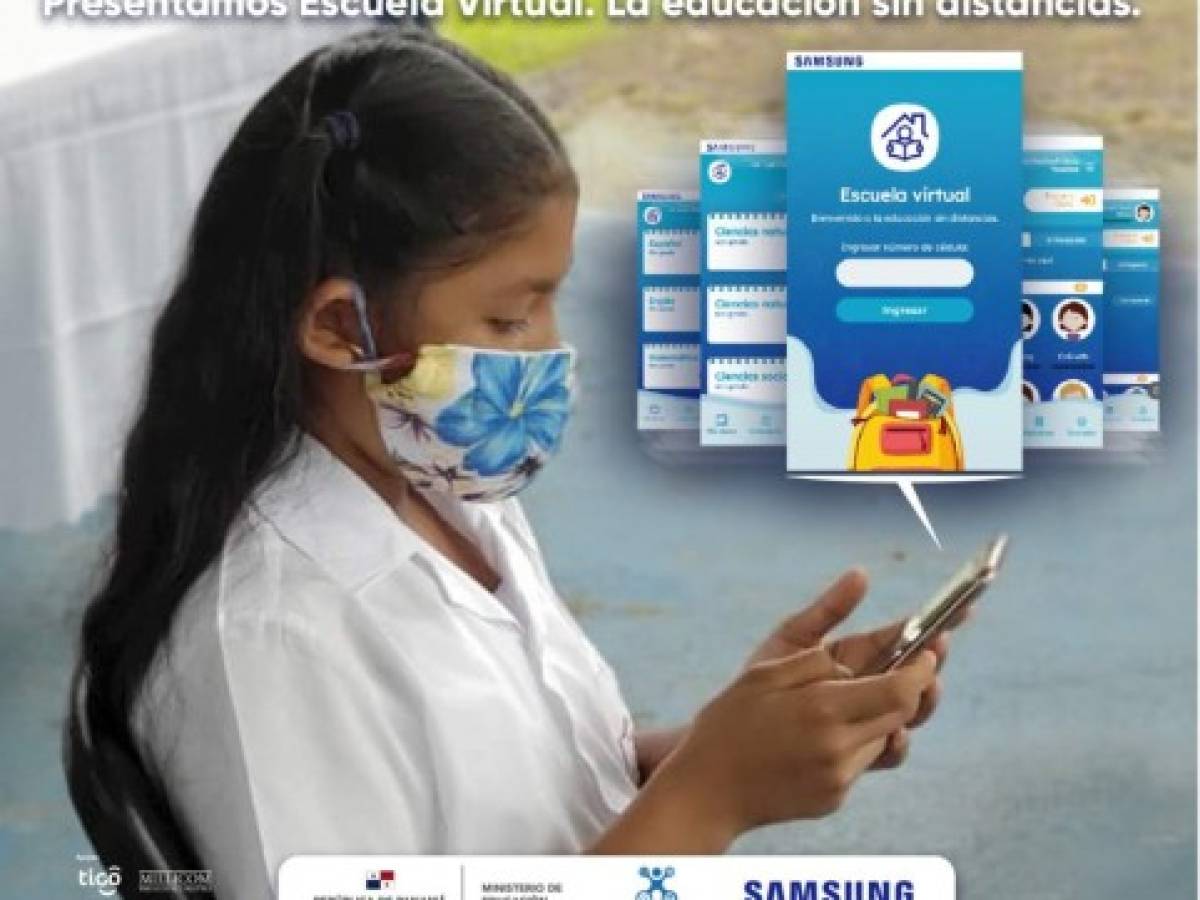 Lanzan Samsung Escuela Virtual en Panamá