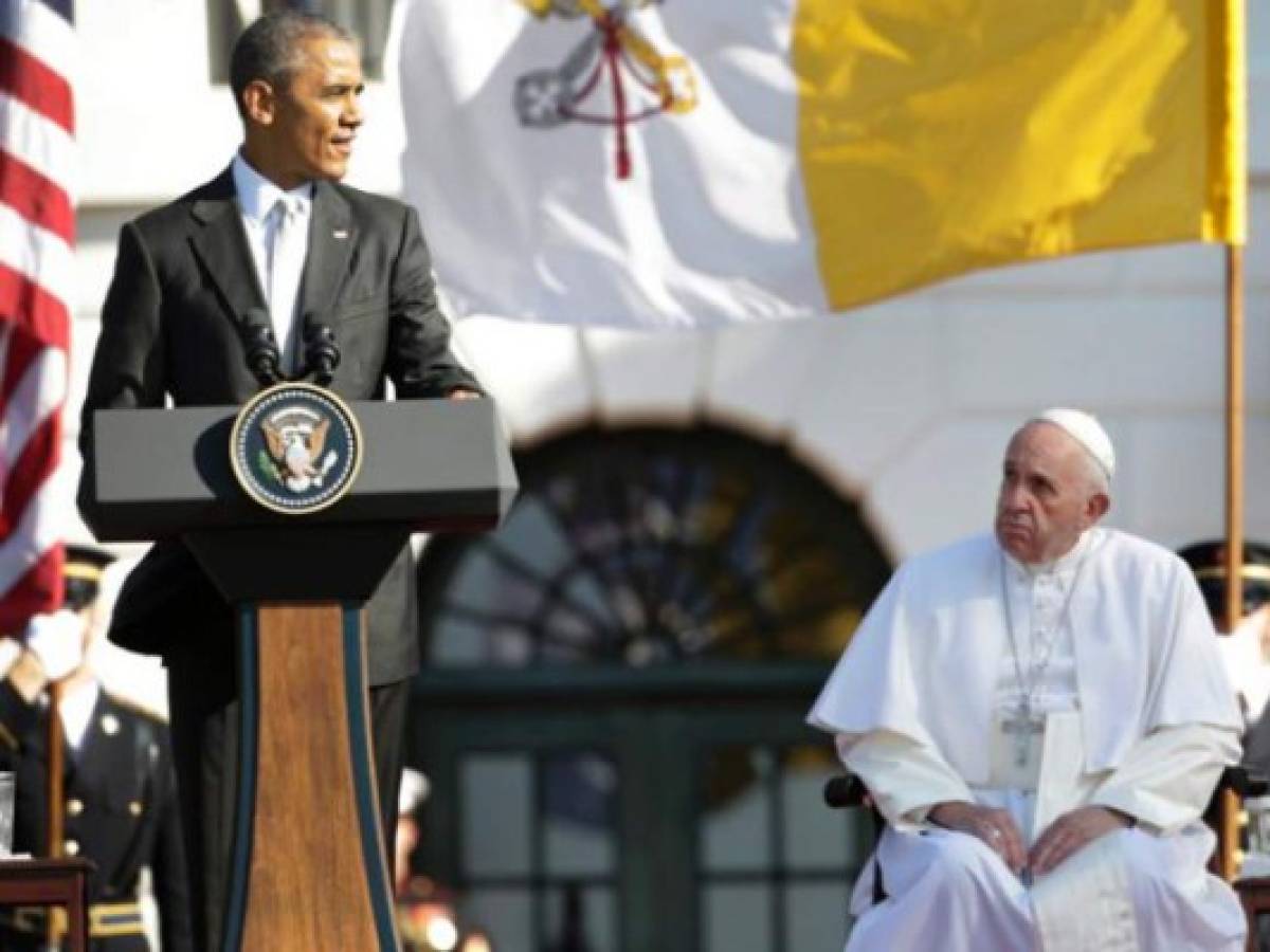 Papa y Obama coinciden sobre cambio climático e inmigración