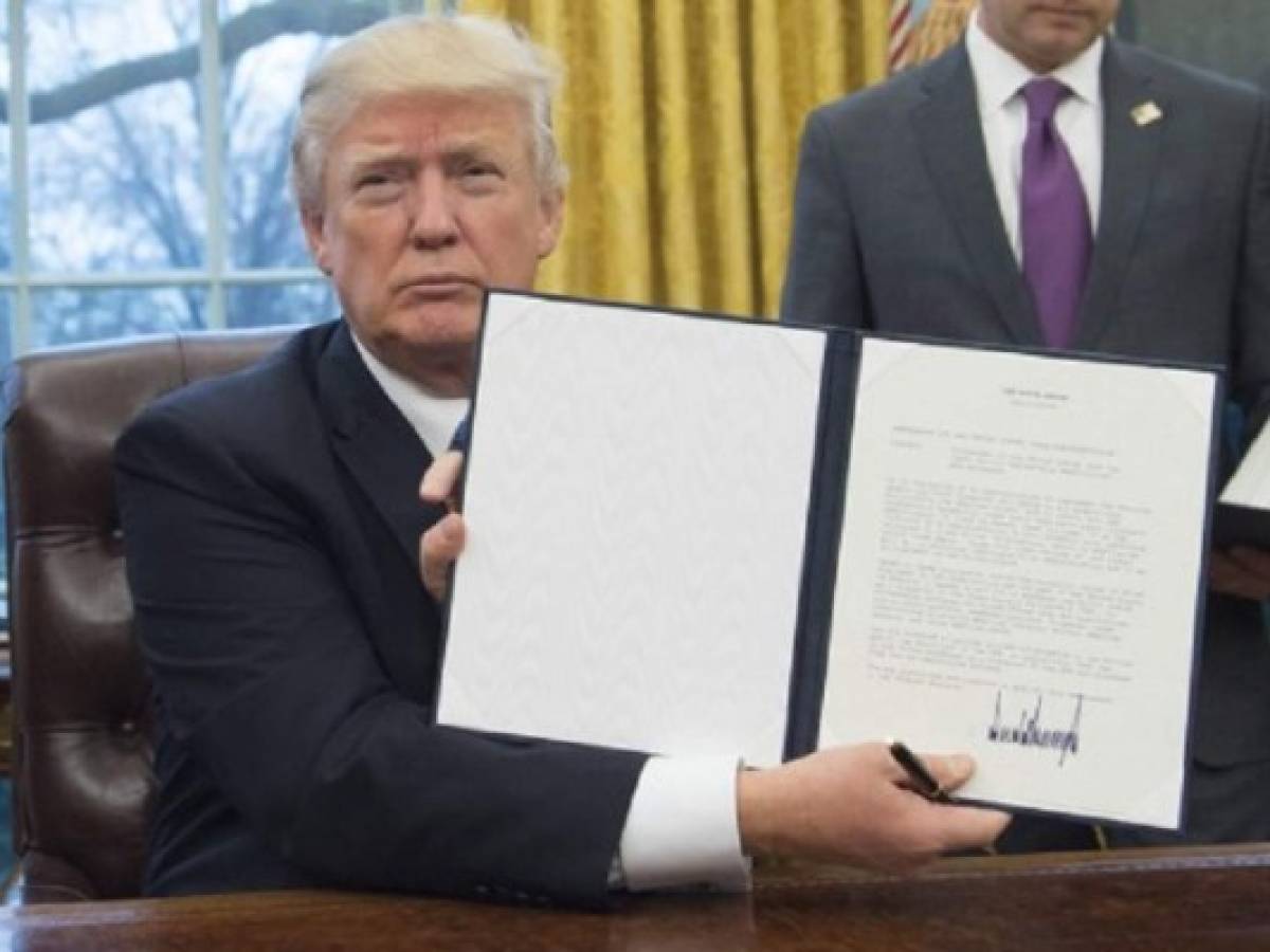 Ya es oficial: Trump retiró a EEUU del tratado de libre comercio Transpacífico