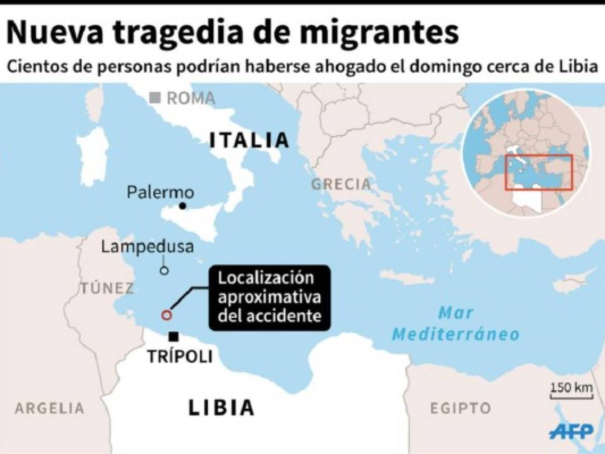 Europa: tragedia en el Mediterráneo con barco migrante