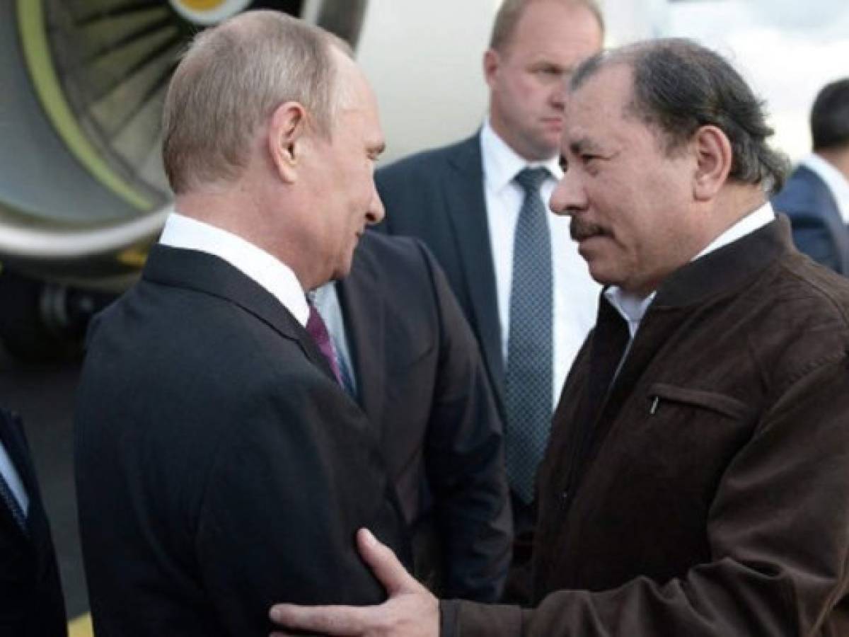Putin reforzó en Nicaragua interés ruso en alianza estratégica