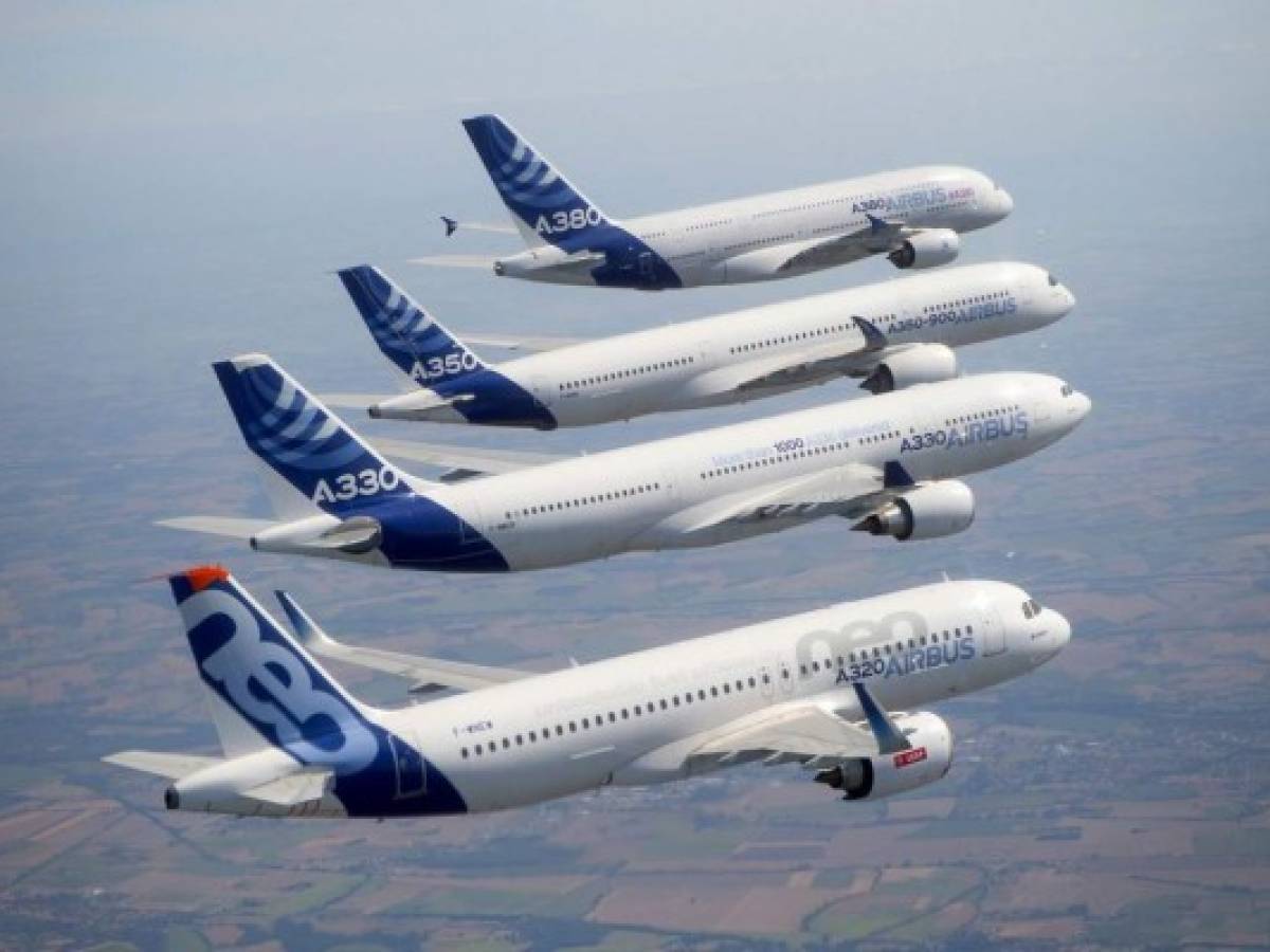 Airbus superó a Boeing en 2017 con 1.109 aviones encargados