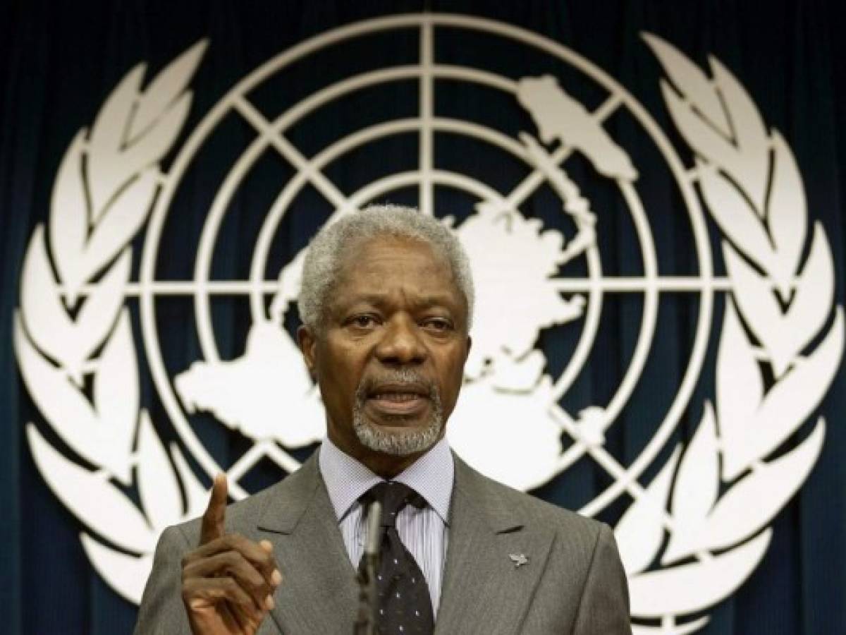 Fallece Kofi Annan, exsecretario general de la ONU y Nobel de la Paz