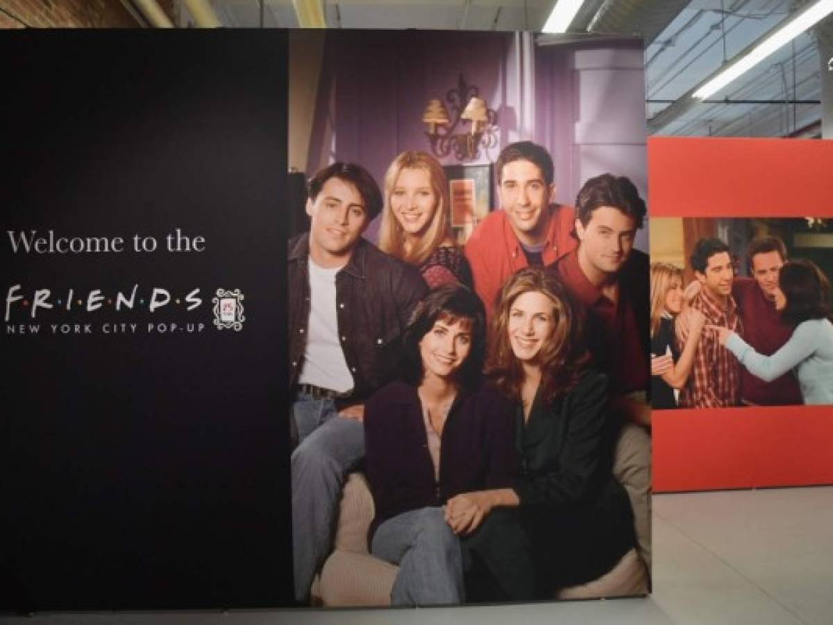 Así festejan en Nueva York el 25 aniversario de 'Friends'
