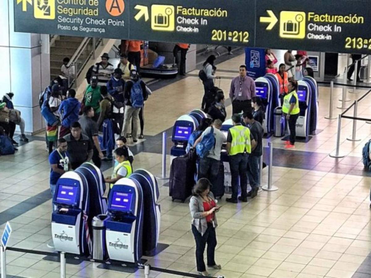 Panamá: El Aeropuerto Internacional de Tocumen instala 35 quioscos autoservicio