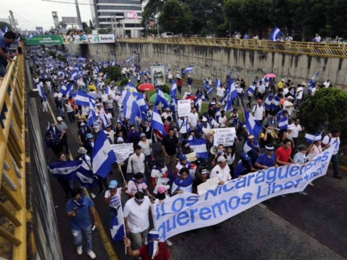Nicaragua: Miles vencen el miedo y desafían a Ortega en nueva megamarcha