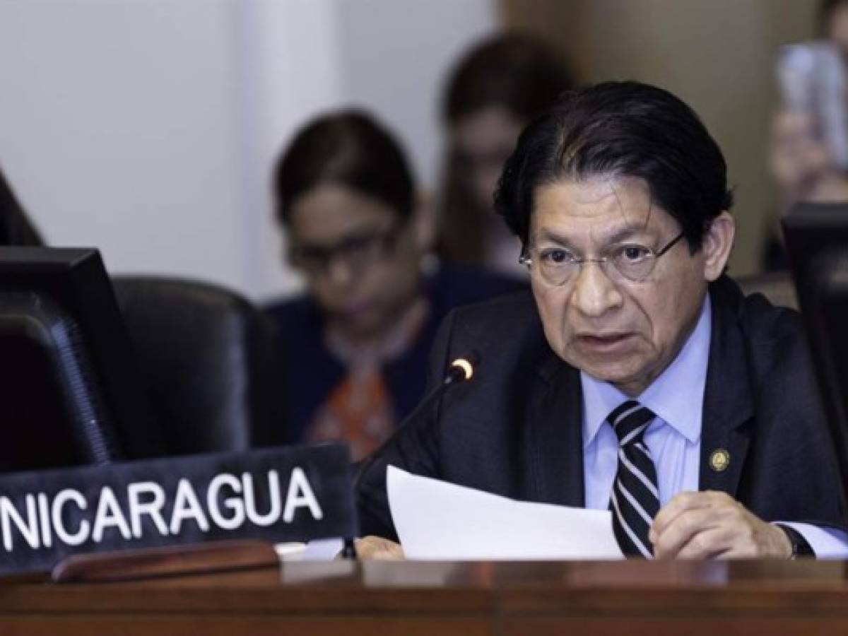 Nicaragua anuncia que Grupo de Trabajo de OEA 'no es bienvenido'