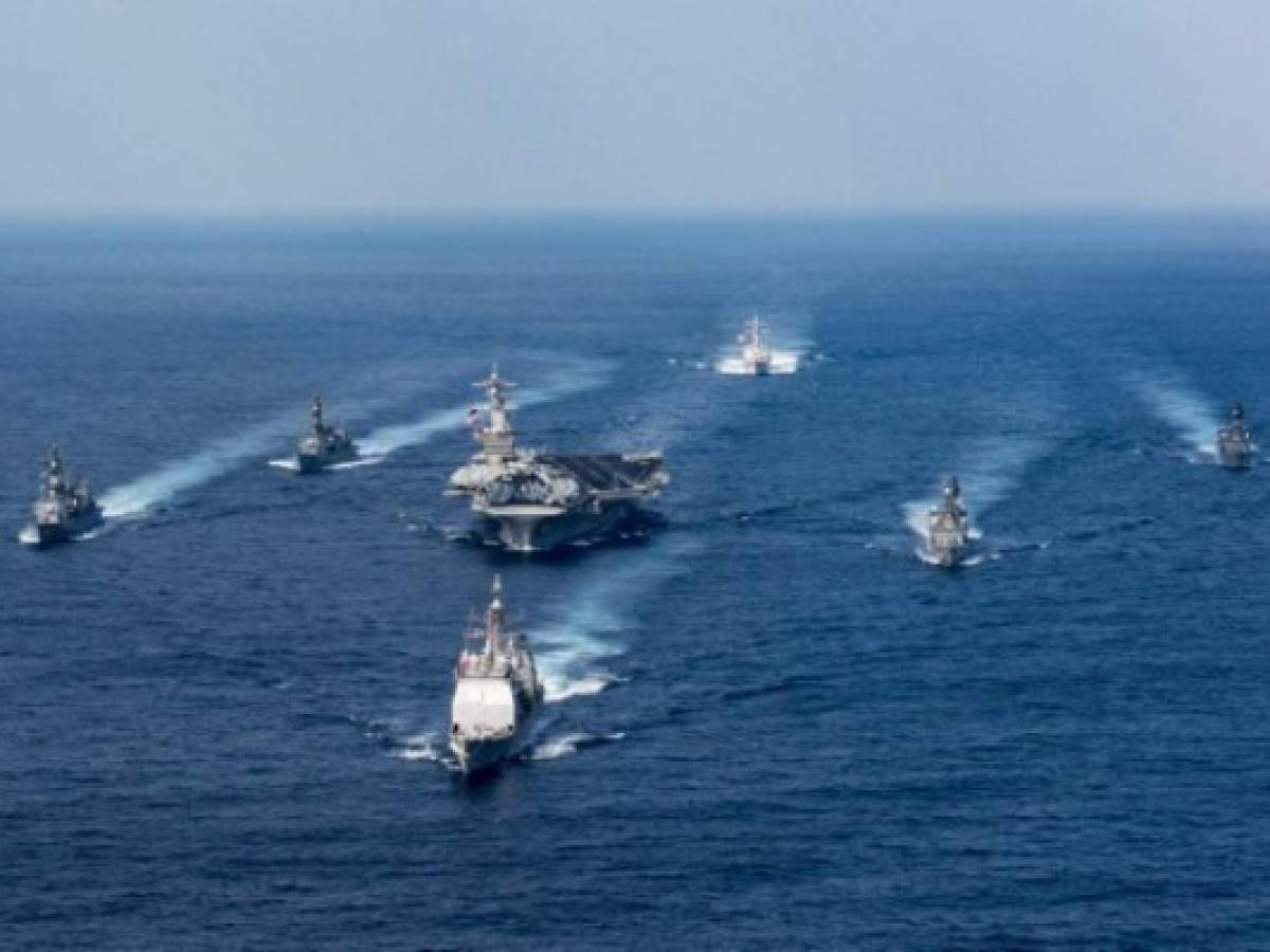 Tensión en Asia: EEUU envía portaaviones y su flota a la Península de Corea