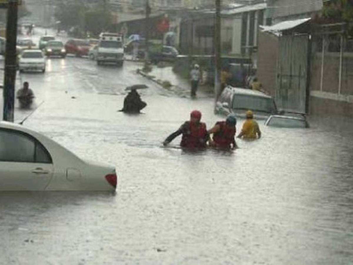 Intensas lluvias en Nicaragua y Honduras