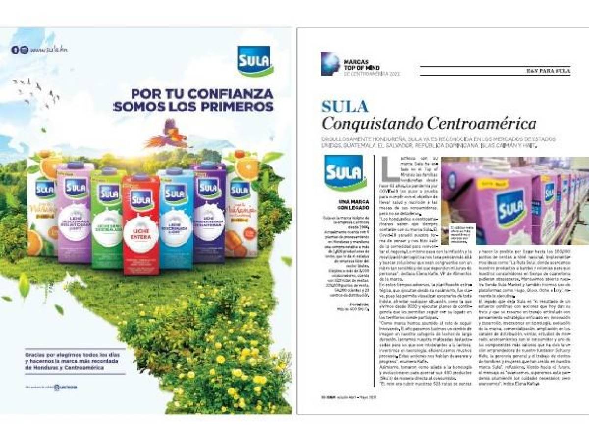 Sula conquistando Centroamérica