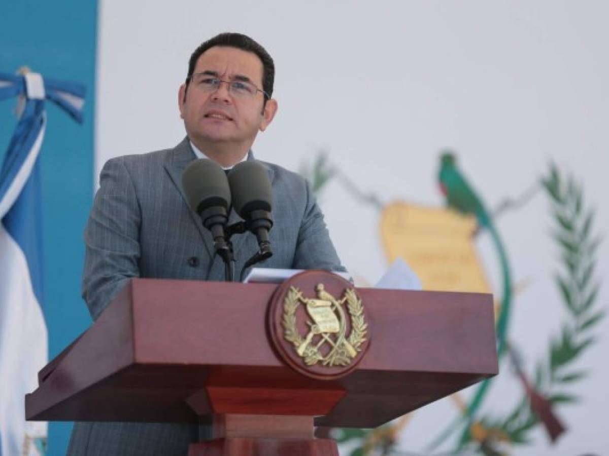 Guatemala: Jimmy Morales celebra la salida de la CICIG