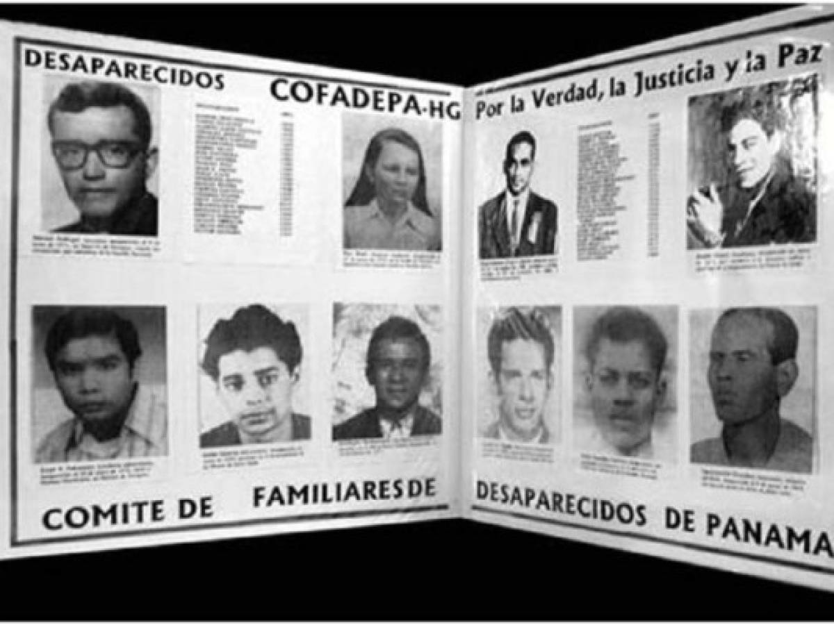 Reabren casos de desaparecidos durante la dictadura panameña