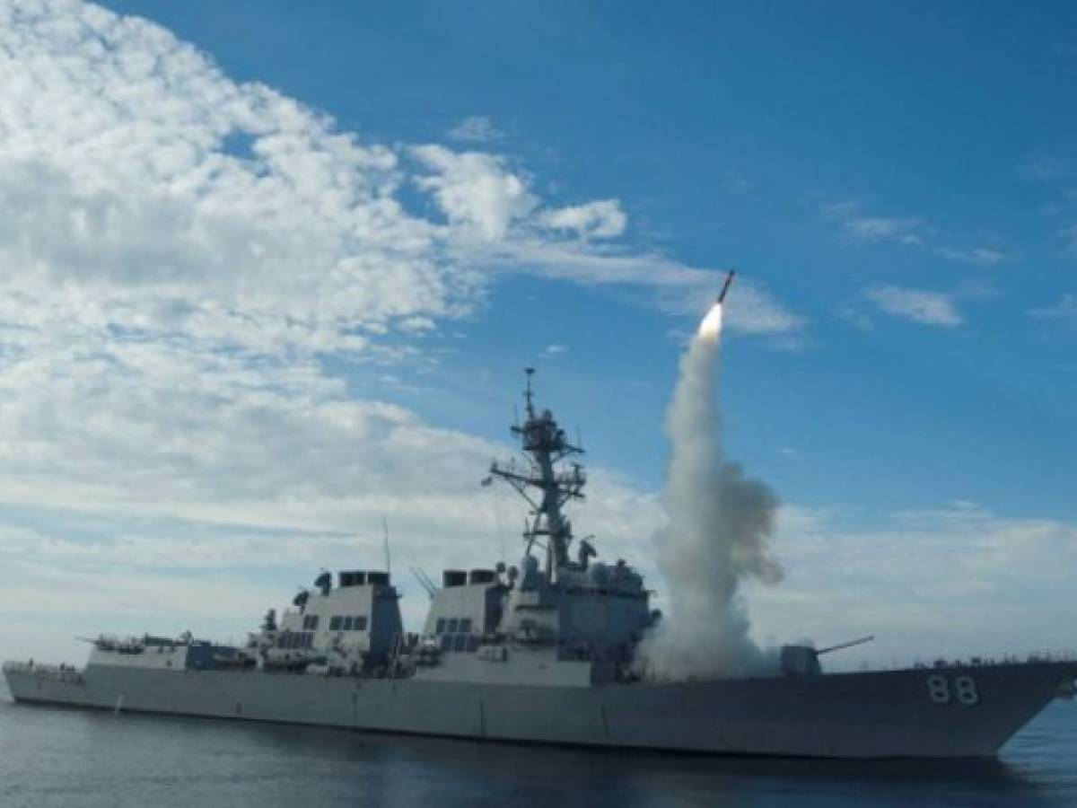 EEUU lanza ataque con misiles a Siria, Rusia advierte represalias