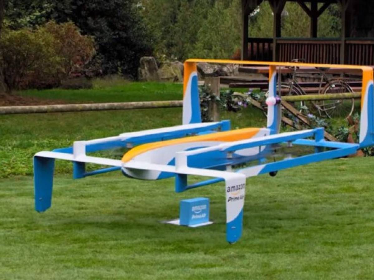 Ya vuela el nuevo dron de Amazon ¿el futuro de las compras en línea?