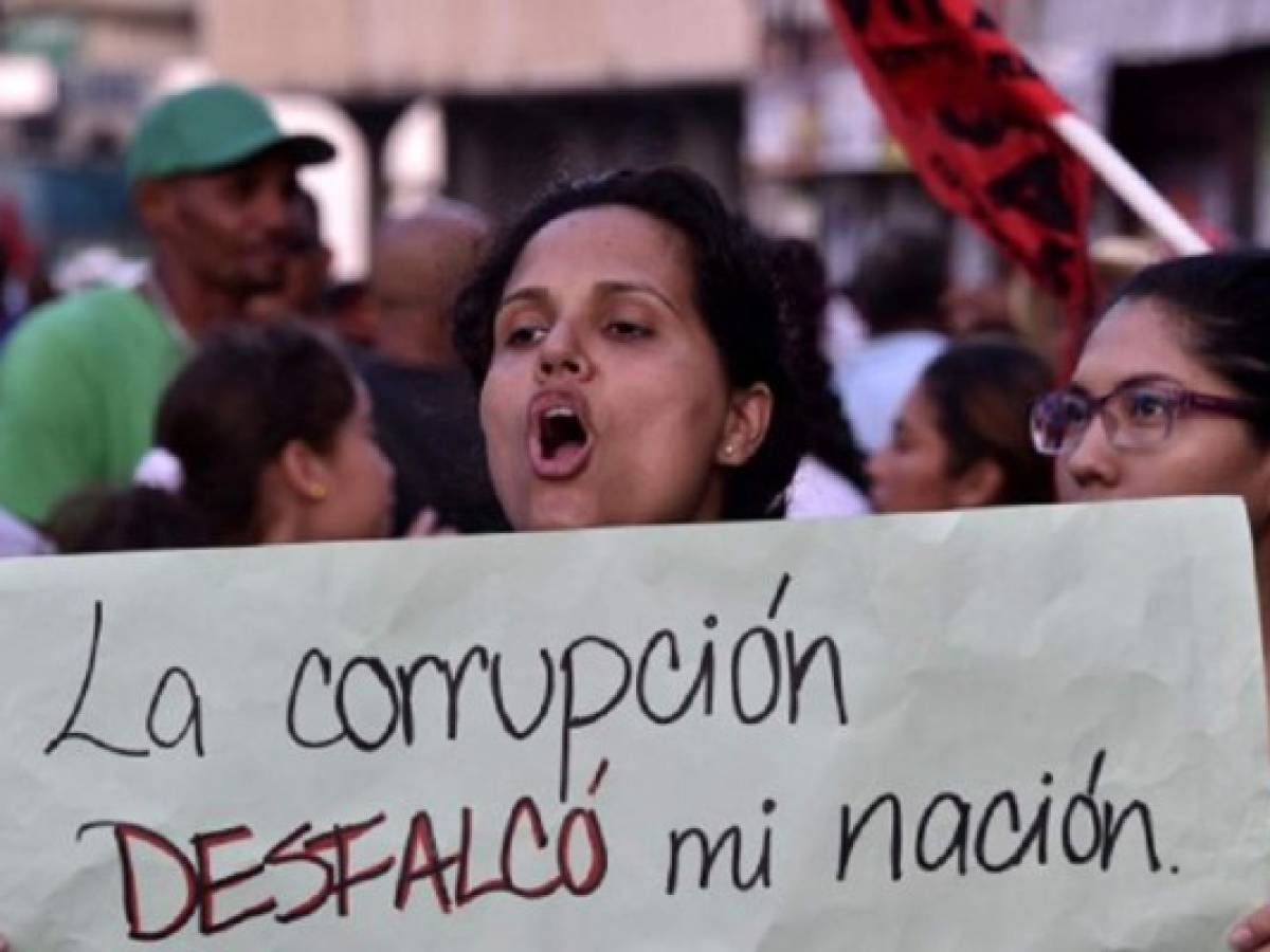 Protesta en Panamá contra la corrupción en medio de escándalo Odebrecht