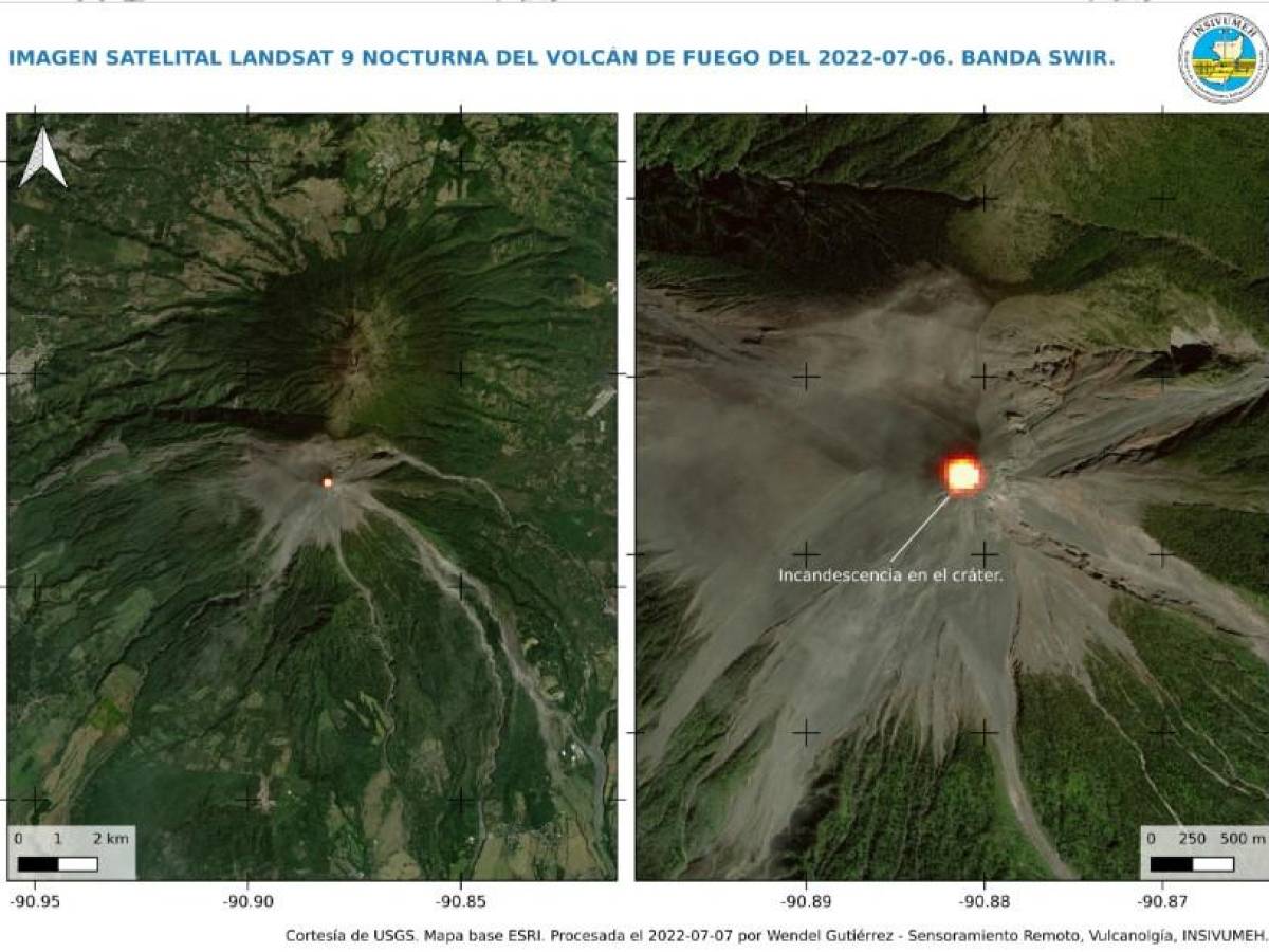 Guatemala: Volcán de Fuego continúa con actividad moderada