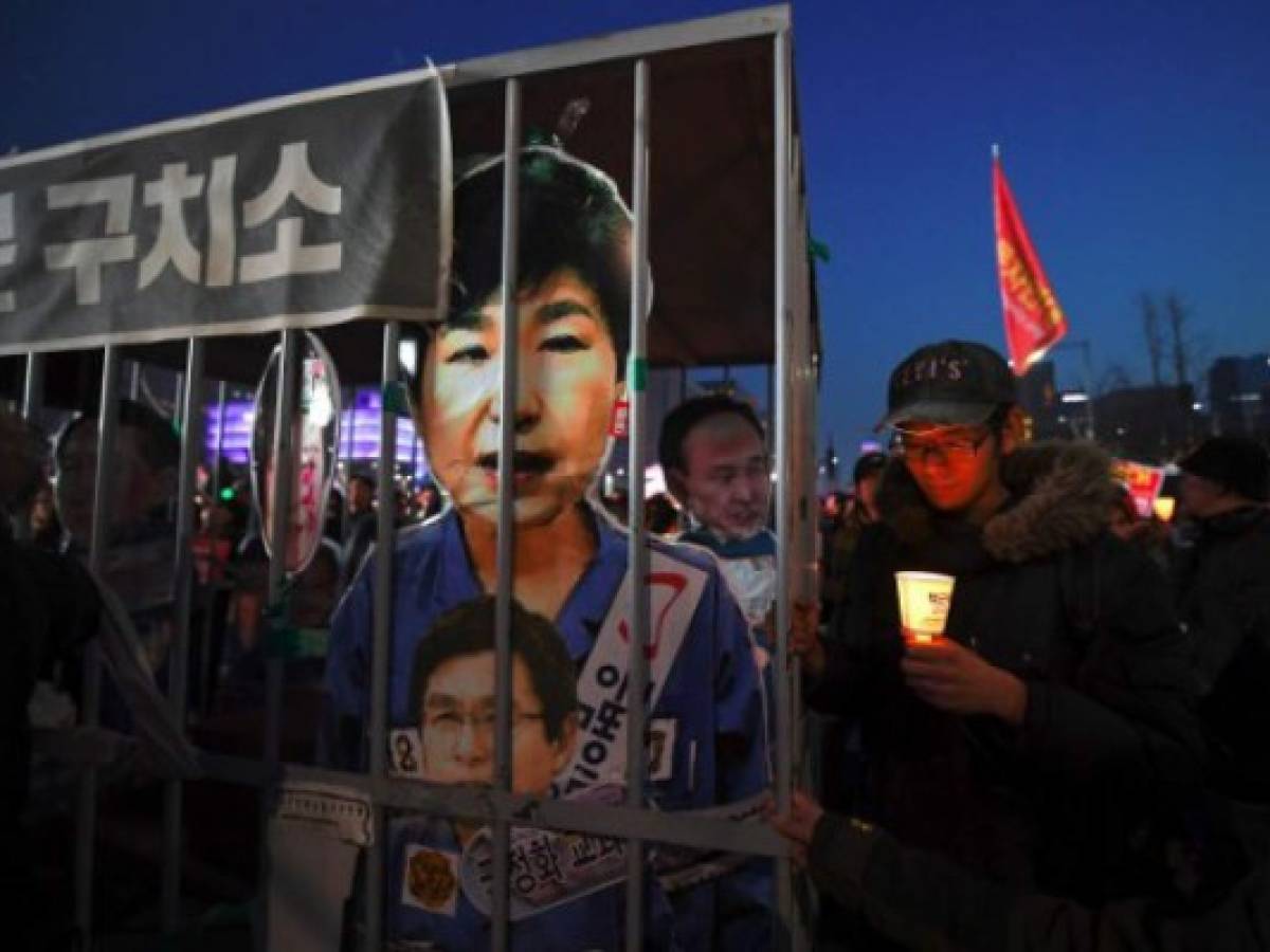 Fiscalía surcoreana pide el arresto de la expresidenta Park