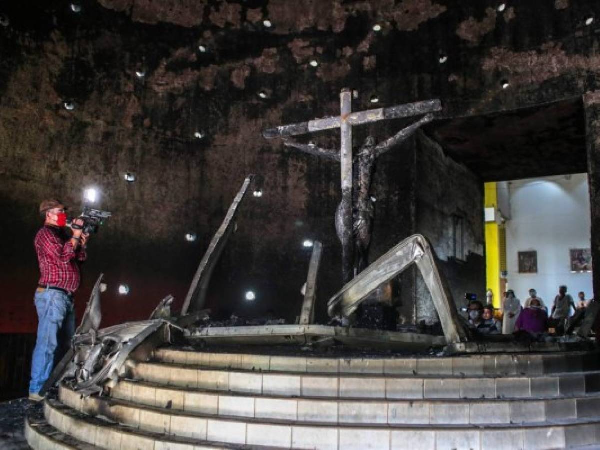 Nicaragua: Descartan atentado en templo católico de Managua