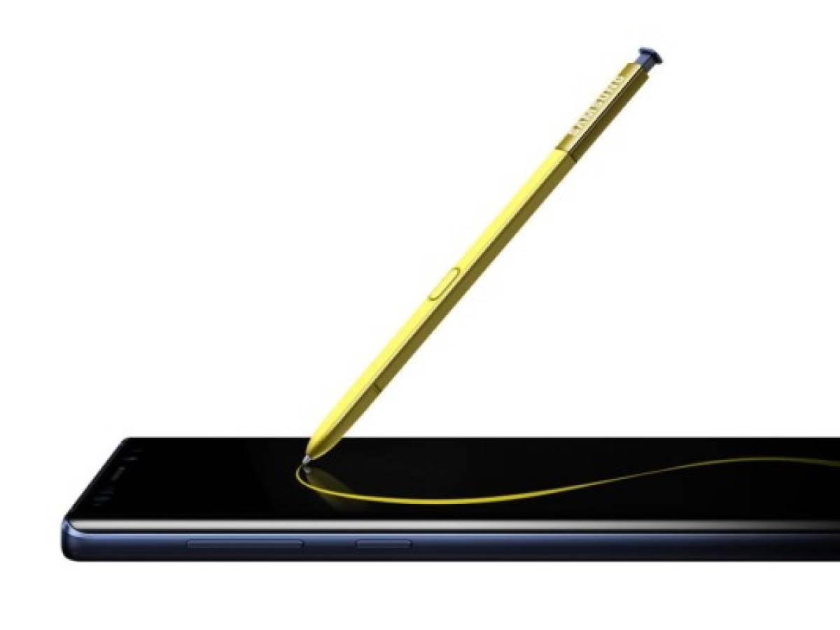 Control remoto móvil: el S Pen conectado al Galaxy Note9