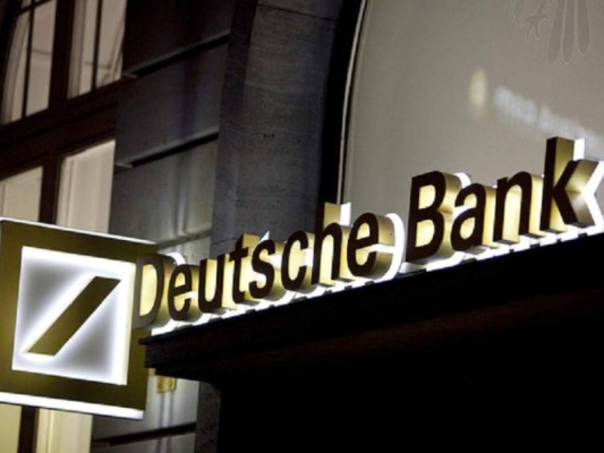 Deutsche Bank se hunde en bolsa tras el anuncio de multa por US$14.000 millones