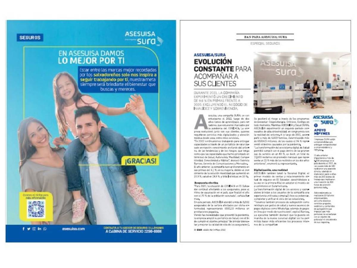Asesuisa/Sura: Evolución constante para acompañar a sus clientes Asesuisa/Sura: Evolución constante para acompañar a sus clientes