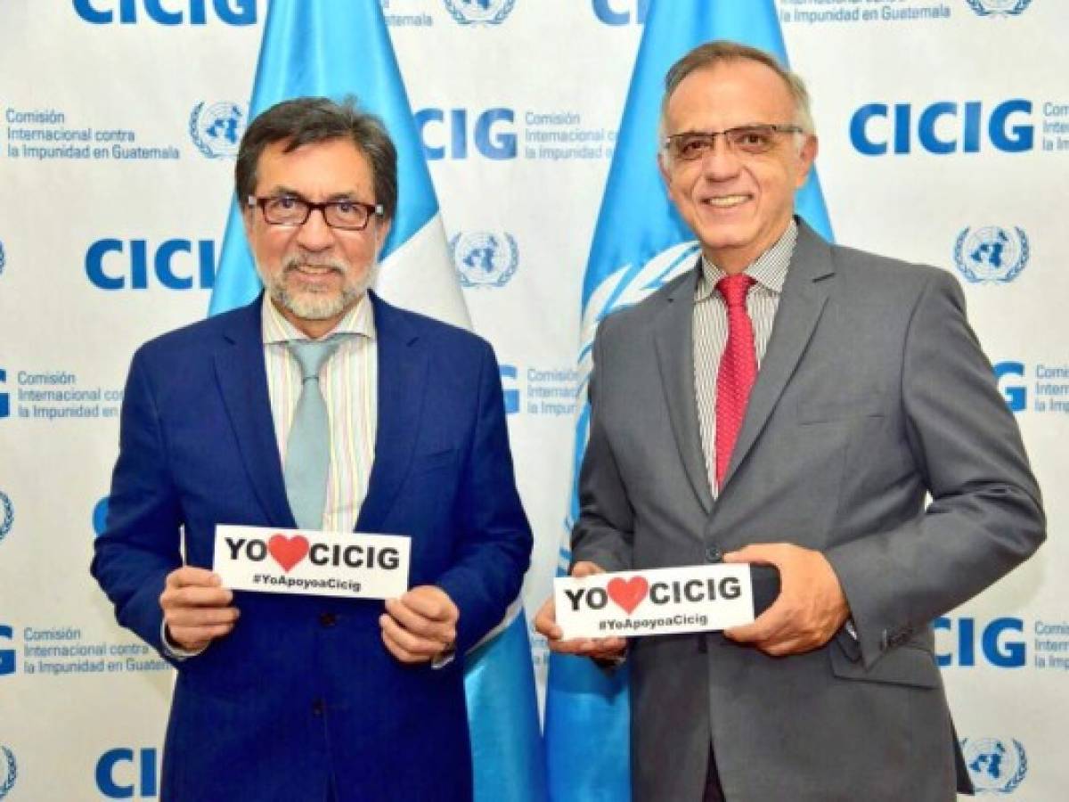 Guatemala: EE.UU. 'apoya con firmeza' a la Cicig y a Iván Velásquez