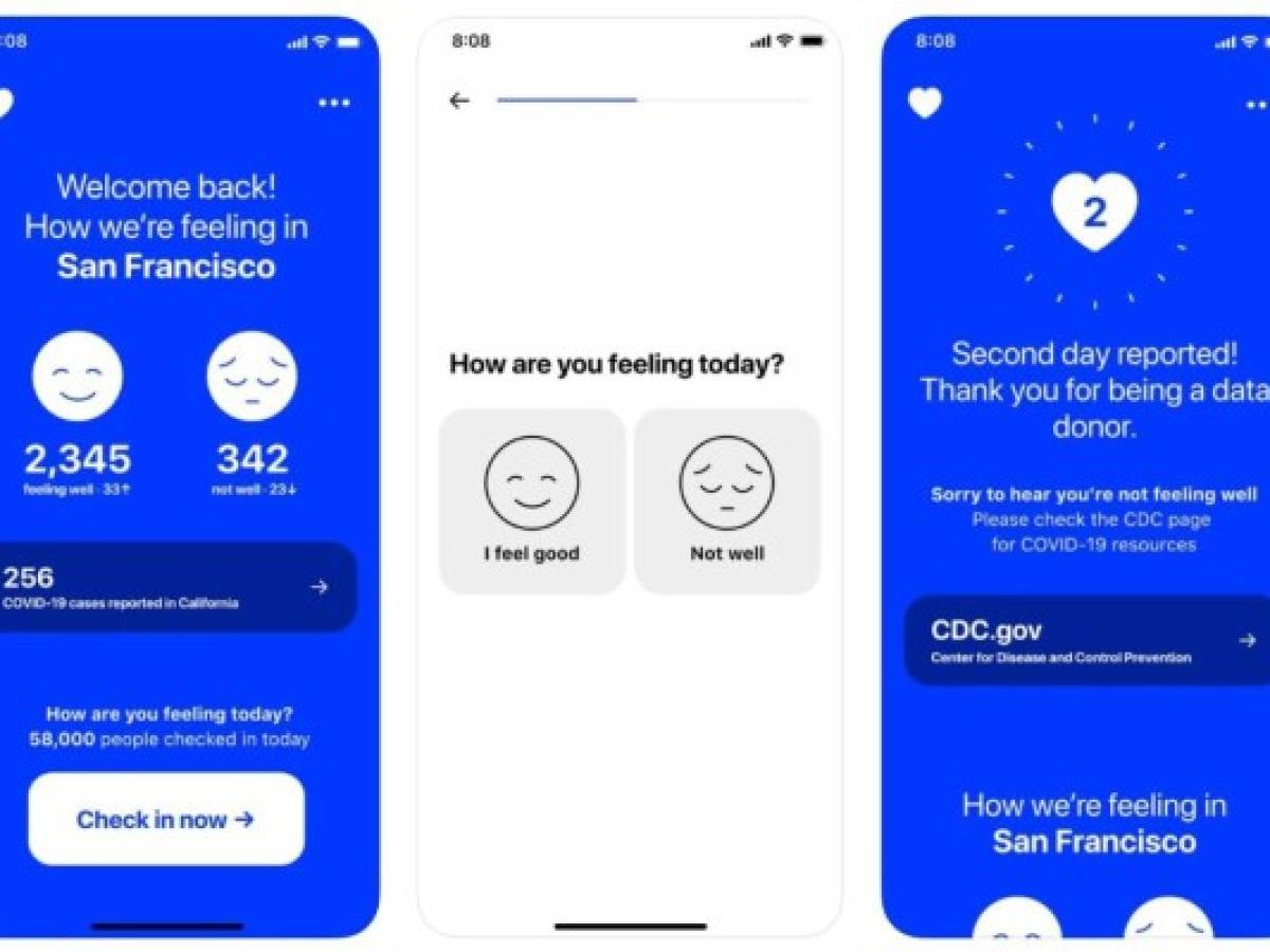 CEO de Pinterest lanza una 'app' de autodiagnóstico del covid-19